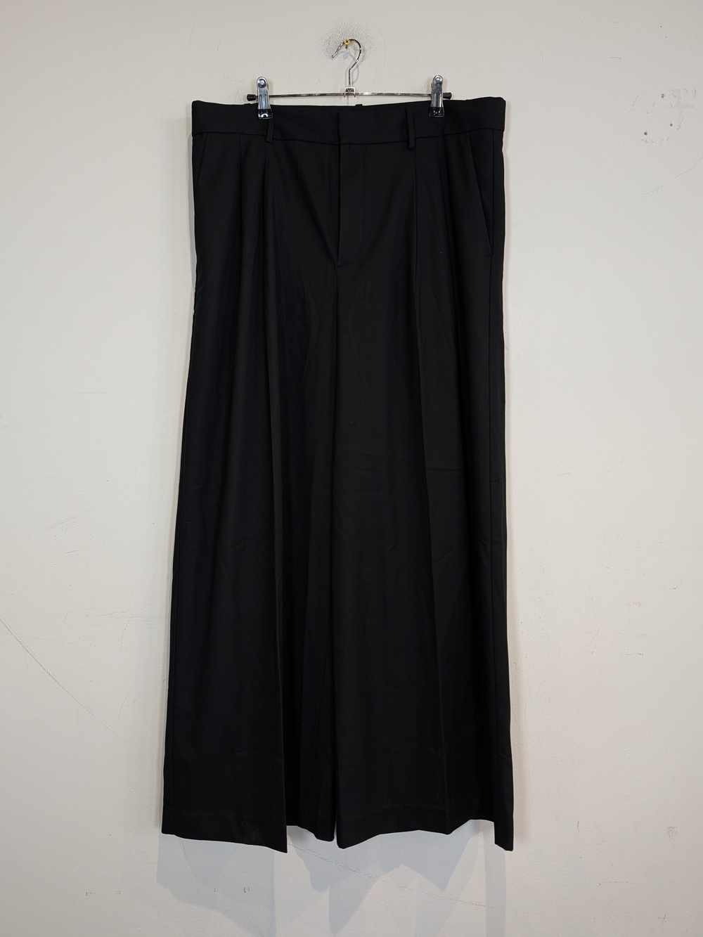 Madewell Harlow Extra Wide-Leg Trousers, Size 12
